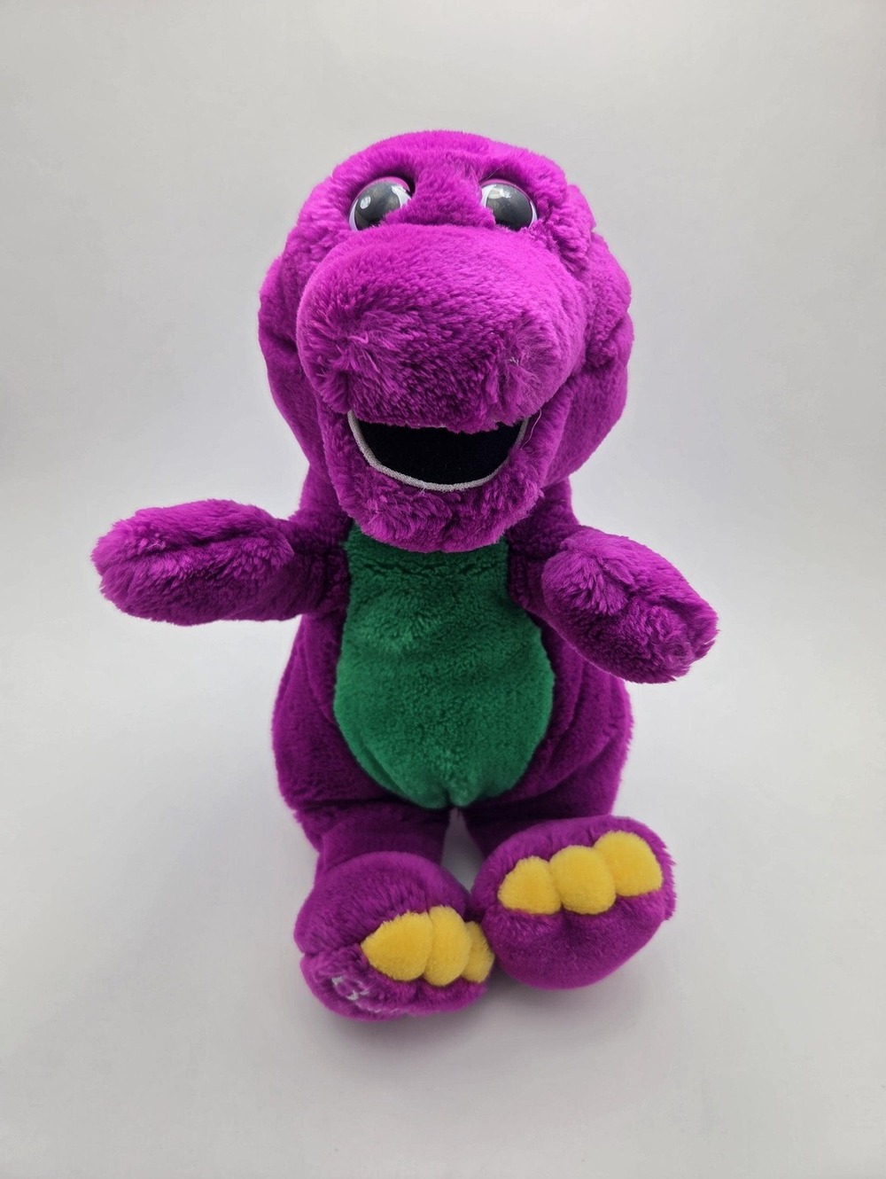 Vintage Barney & Friends Plush Purple Dinosaur 1990s (12 inch)